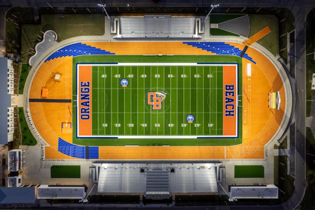 Mike Haytack Aerial Photographer Orange Beach High School